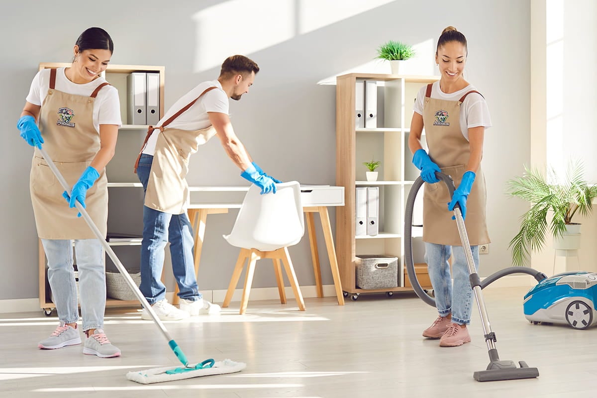 Avengers Cleaning Services team providing eco-friendly and residential cleaning for a spotless home or business.