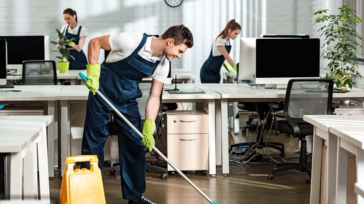 Avengers Cleaning Services team providing top-quality commercial cleaning in Cresskill, NJ, for offices, medical facilities, and retail spaces.