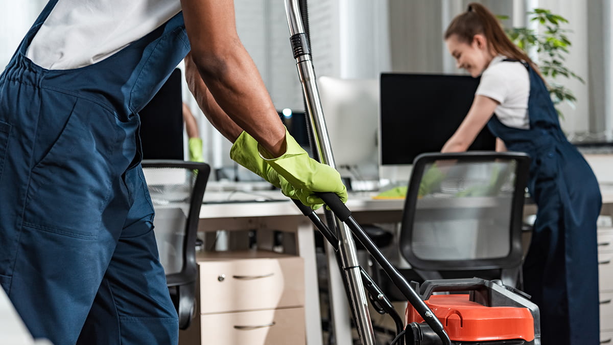 Avengers Cleaning Services team providing top-quality commercial cleaning in Jersey City, NJ, for offices, medical facilities, and retail spaces.
