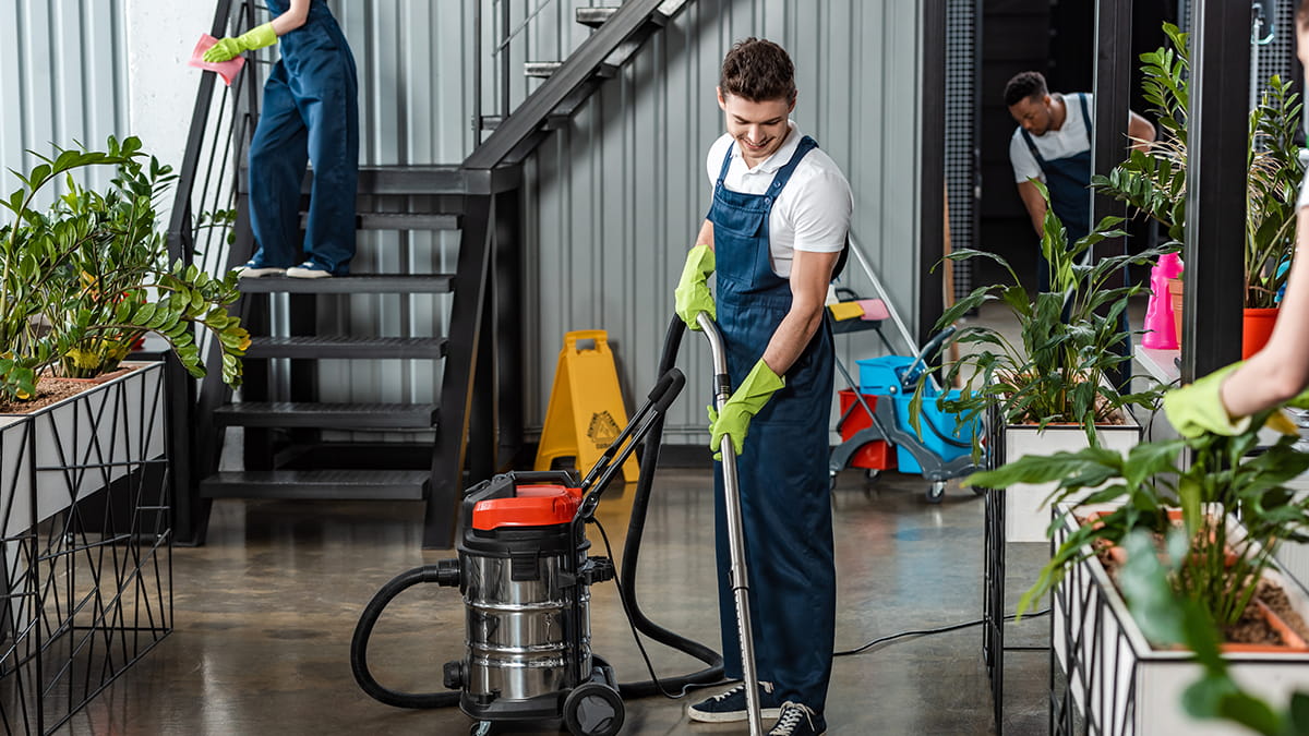 Avengers Cleaning Services team providing top-quality commercial cleaning in Ramsey, NJ, for offices, medical facilities, and retail spaces.