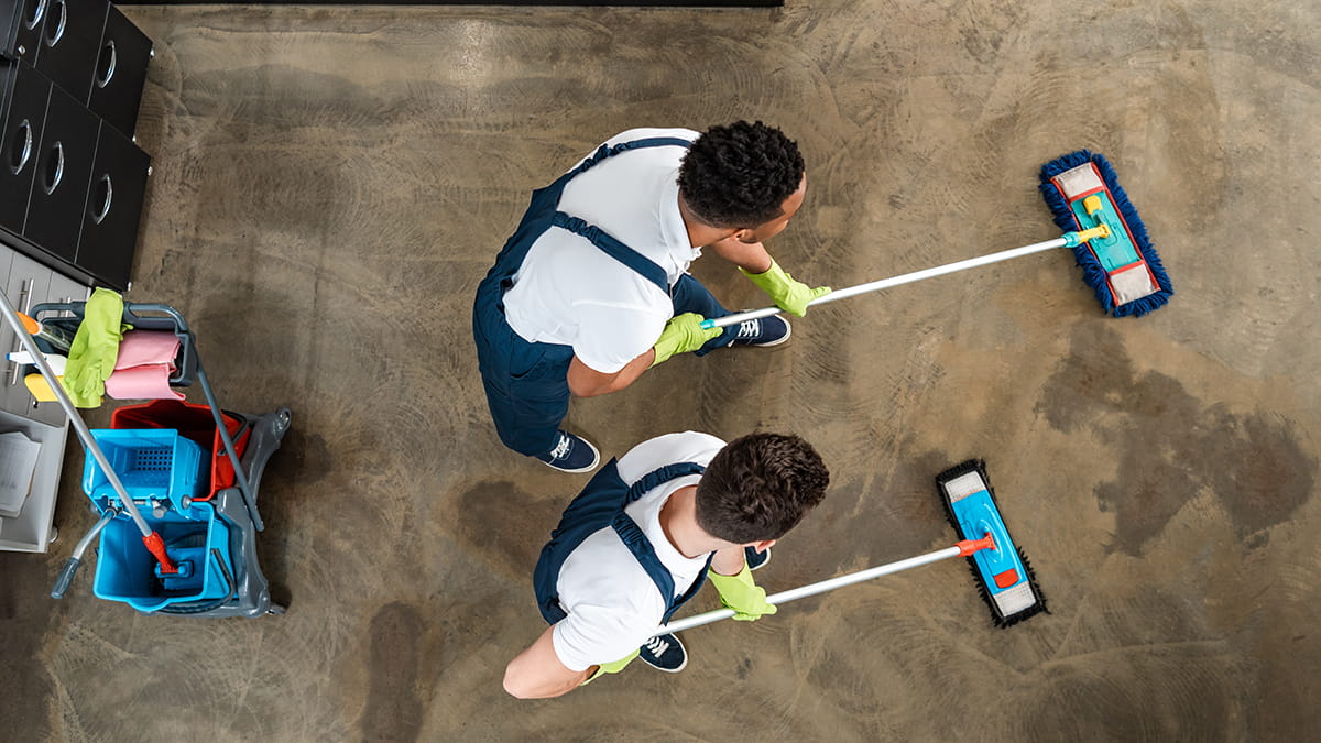 Avengers Cleaning Services team providing top-quality commercial cleaning in Ridgewood, NJ, for offices, medical facilities, and retail spaces.