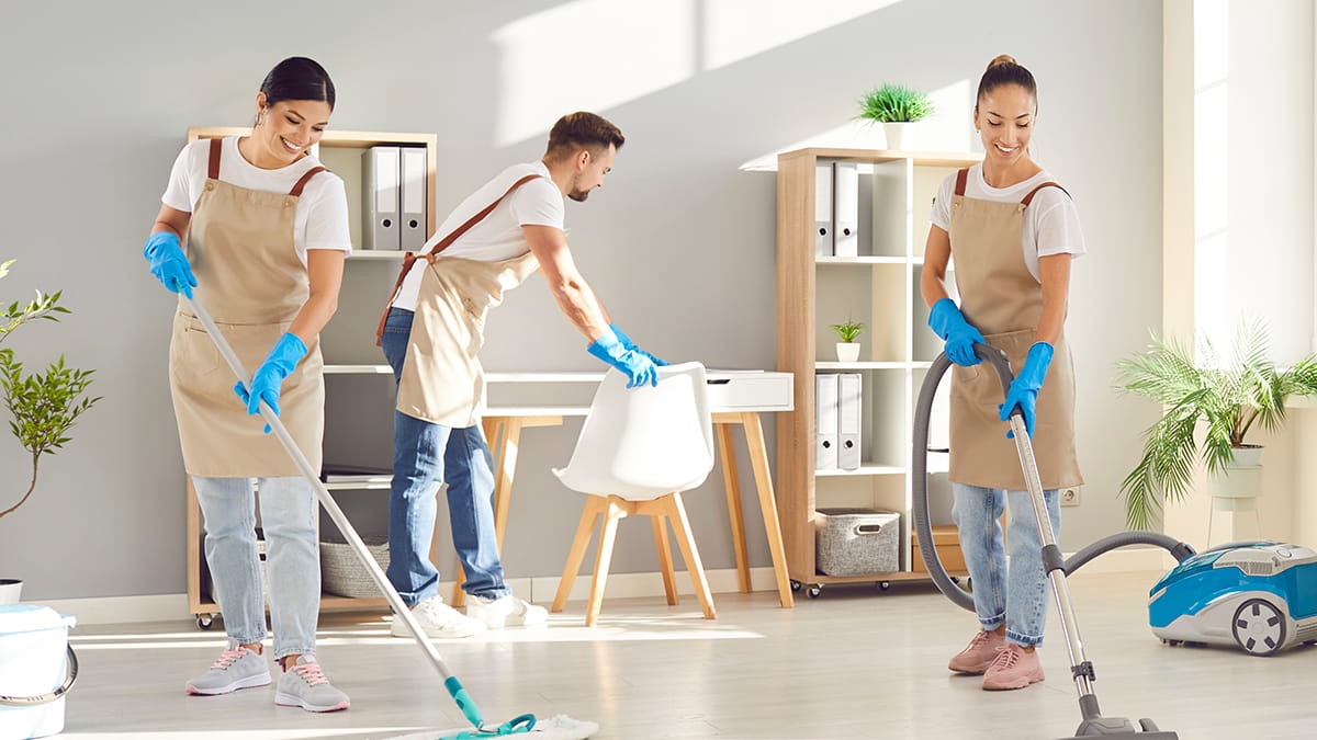 Avengers Cleaning Services team providing professional house cleaning services in Englewood Cliffs, NJ, for a spotless and healthy home.