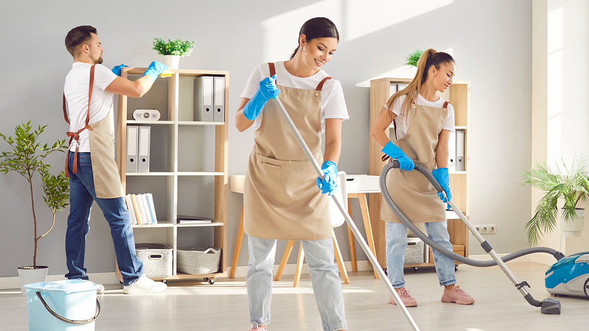 Avengers Cleaning Services team providing professional house cleaning services in Glen Rock, NJ, for a spotless and healthy home.