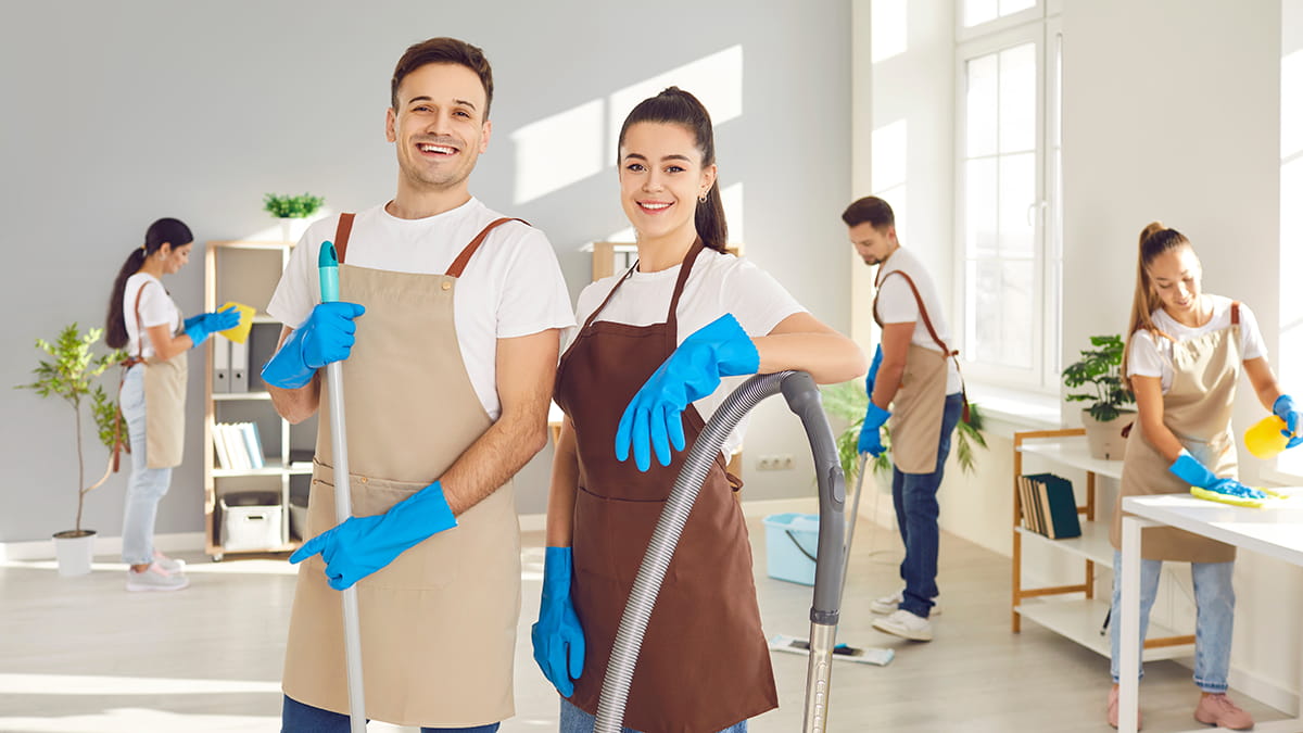 Avengers Cleaning Services team providing professional house cleaning services in Hoboken, NJ, for a spotless and healthy home.