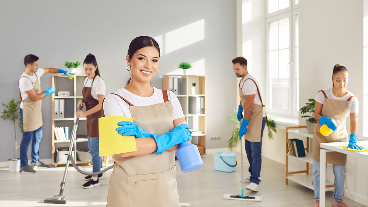 Avengers Cleaning Services team providing professional house cleaning services in Jersey City, NJ, for a spotless and healthy home.