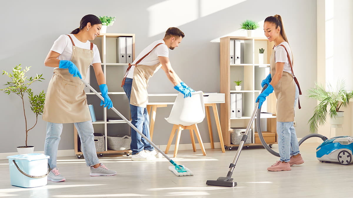 Avengers Cleaning Services team providing professional house cleaning services in Saddle River, NJ, for a spotless and healthy home.