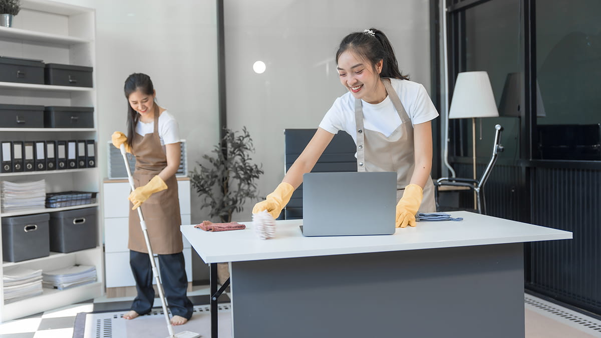 Avengers Cleaning Services team providing professional house cleaning services in Wyckoff, NJ, for a spotless and healthy home.