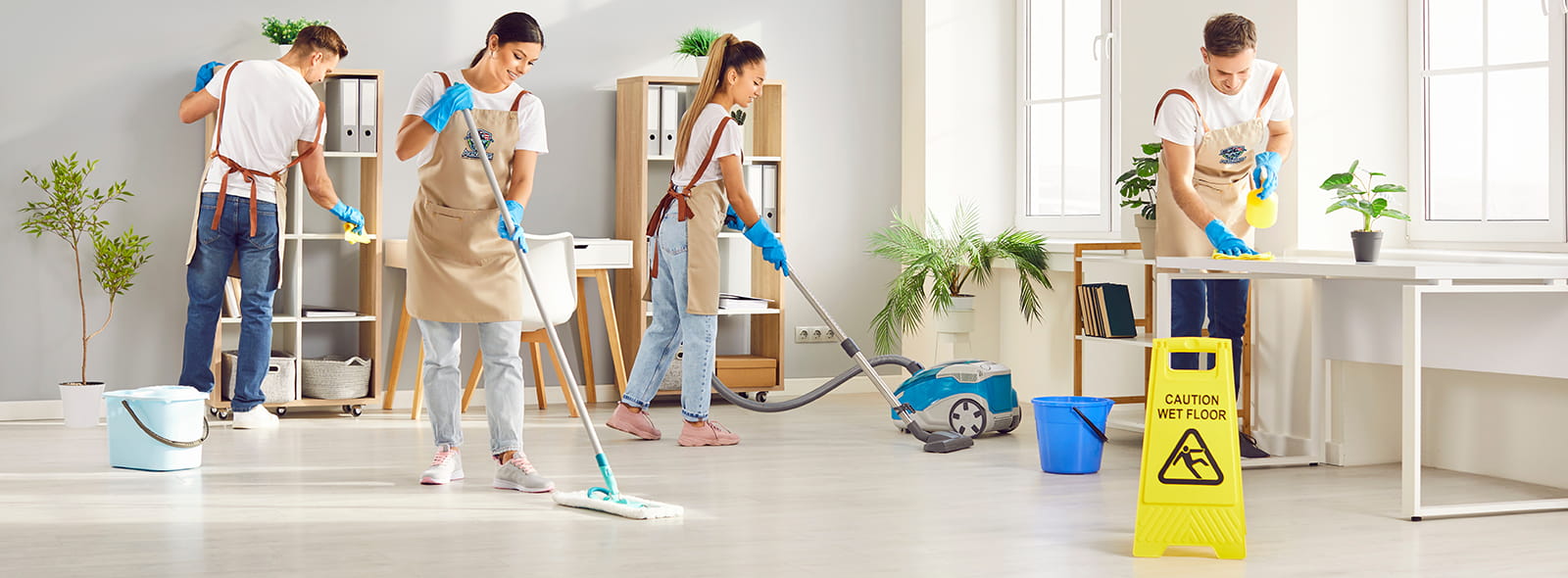 Avengers Cleaning Services team delivering high-quality residential maid services for homes, apartments, and condos.